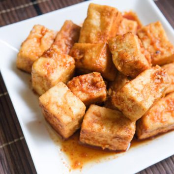Uwajimaya | Pan Fried Spicy Tofu Recipe