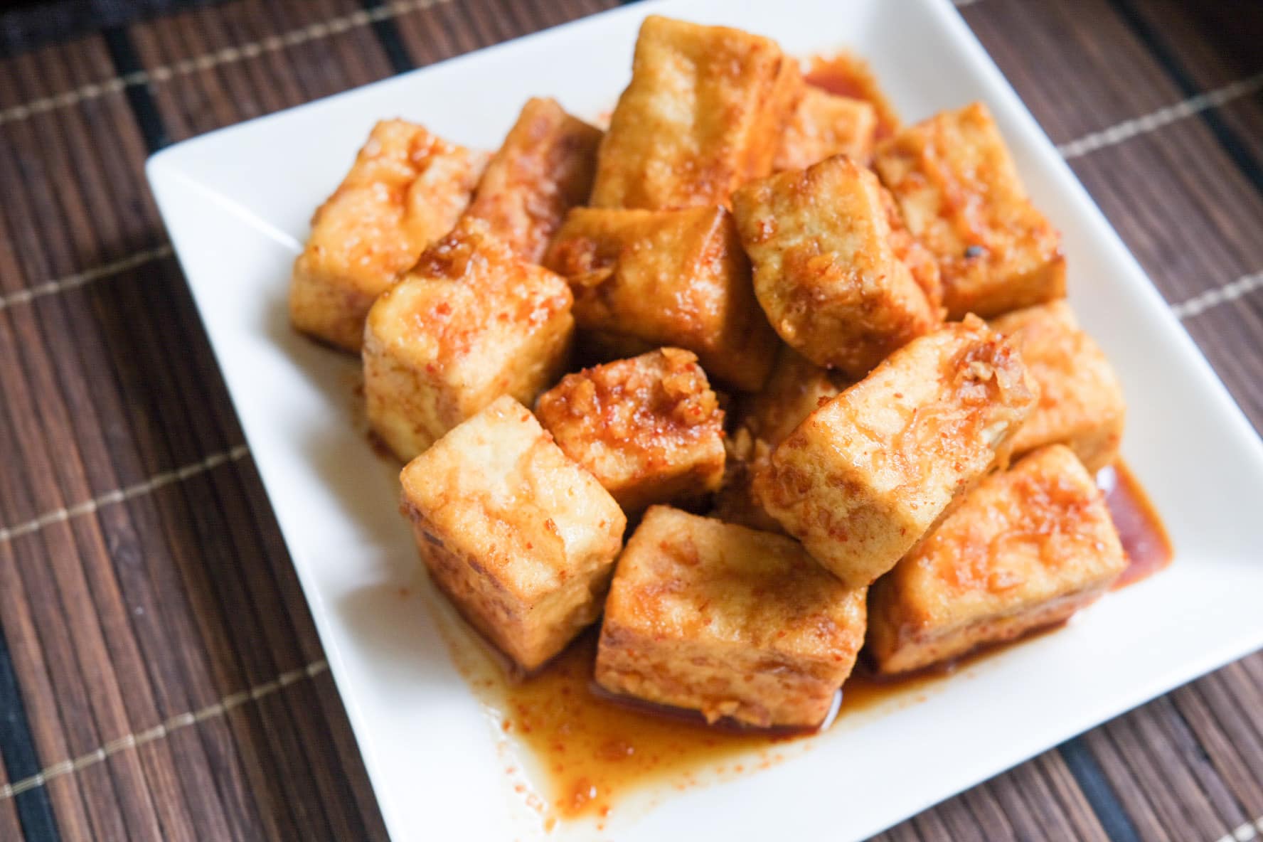 Pan Fried Spicy Tofu - Uwajimaya