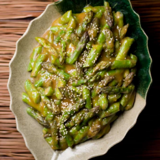 Uwajimaya | Recipe - Japanese Asparagus Salad