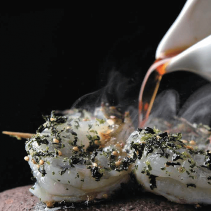 Uwajimaya | Recipe - Wasabi Shrimp with Chuka Dressing