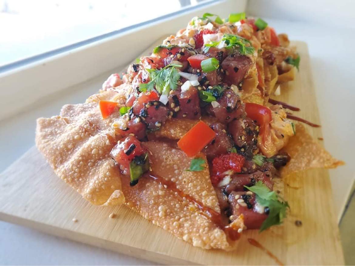 Daysha’s Poke Nachos - Uwajimaya