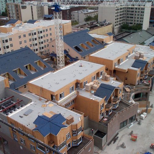 Uwajimaya | Aerial View Of Seattle Store in 2000