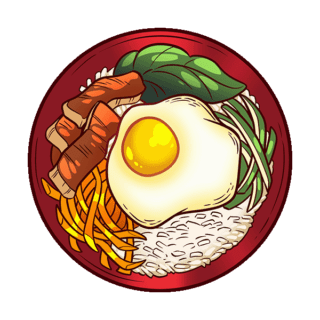 Bibimbap Illustration | Uwajimaya