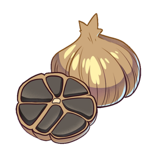 Black Garlic Illustration | Uwajimaya