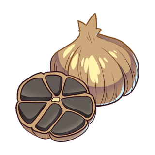 Black Garlic Illustration | Uwajimaya