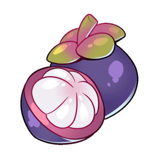 Mangosteen Illustration | Uwajimaya